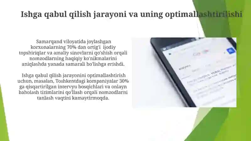 Kadrlar siyosati va personal bilan ishlash marketingi 3