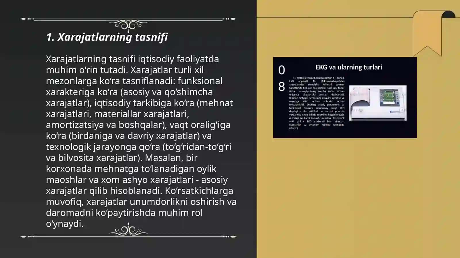 Xarajatlar va foyda hajmini (CVP) tahlili 3