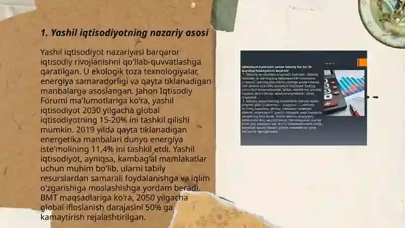 Yashil iqtisodiyotning nazariy asosi 3