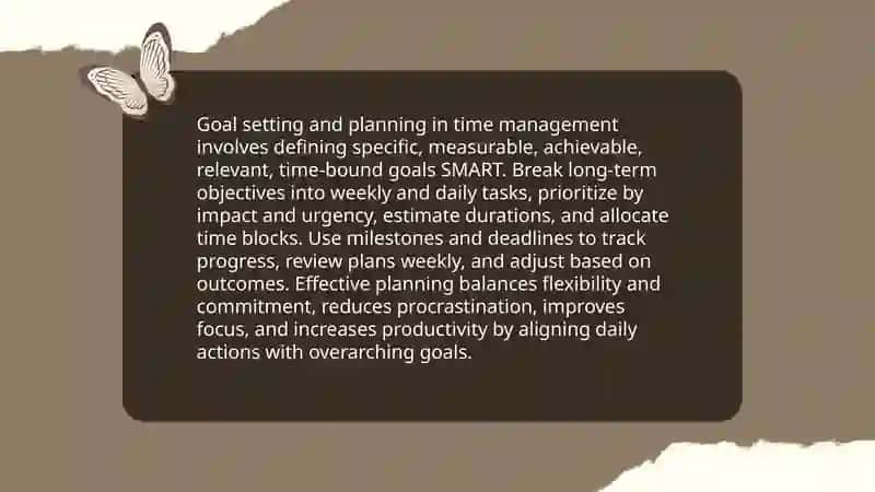 Time management 3