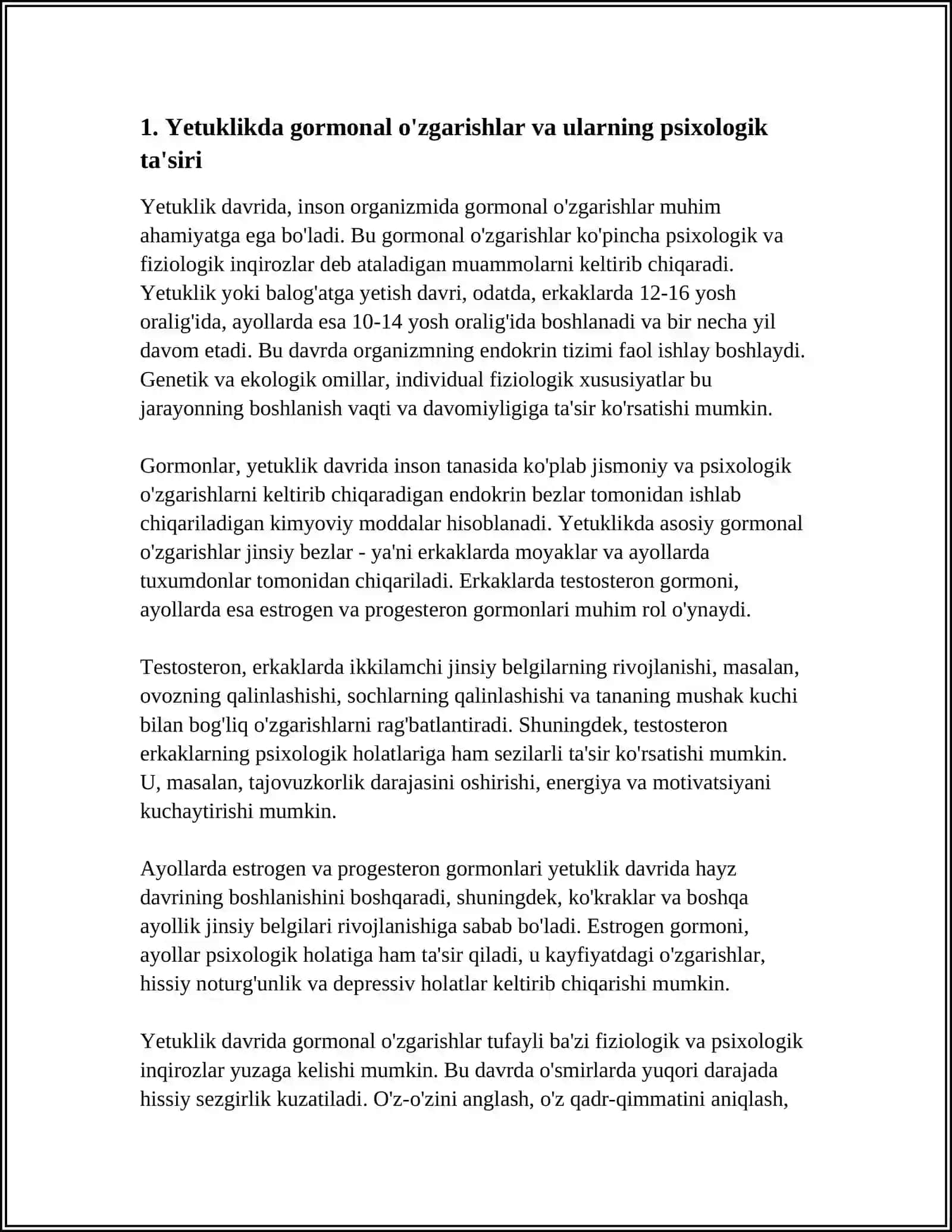 YETUKLIK DAVRIDA PSIXOLOGIK VA FIZIOLAGIK INQIROZLAR 3