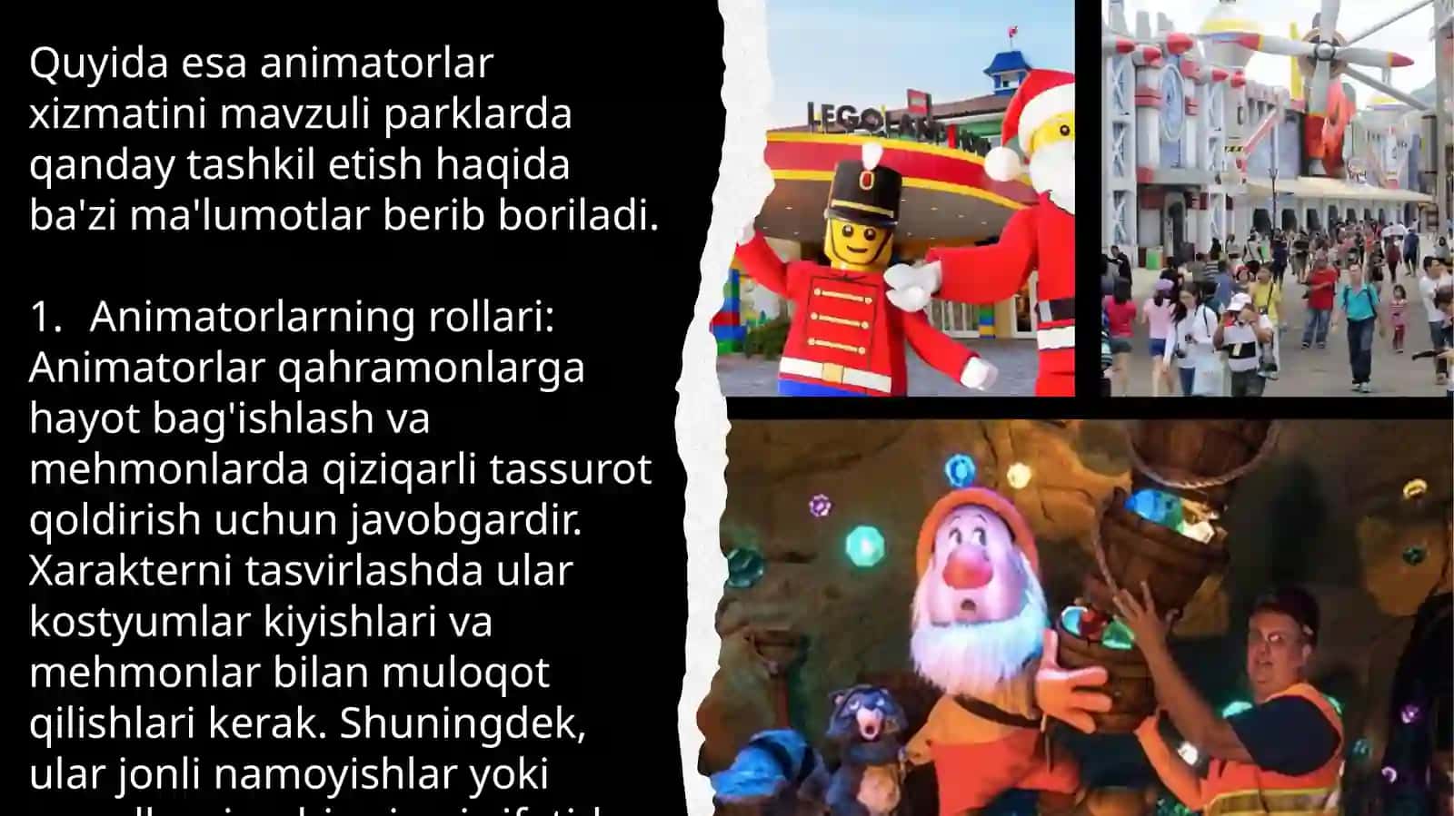 Bog’larda Animatorlik Xizmatini Tashkil Etish 3