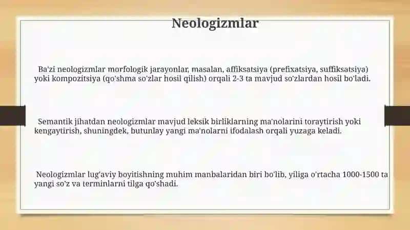 Leksemalarning shakl va ma'no munosabatiga ko'ra turlari 3