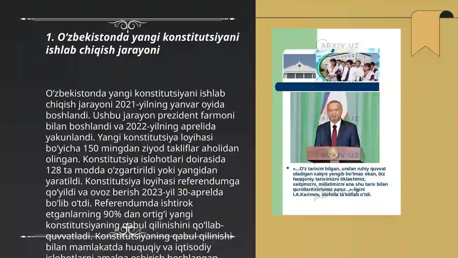 O'zbekistonda huquqiy siyosiy islohatlarning amalga oshishi 3