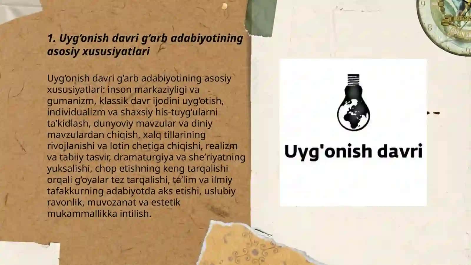 Uyg‘onish davri g‘arb adabiyoti 3