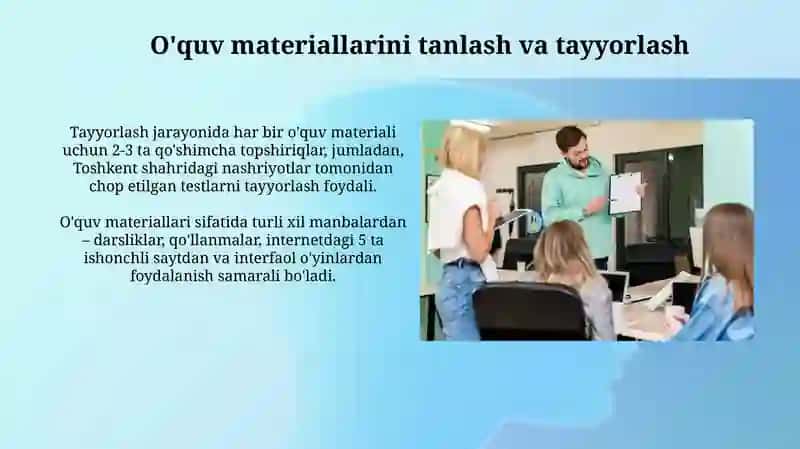 Darsga Tayyorgarlik Jarayoni 3