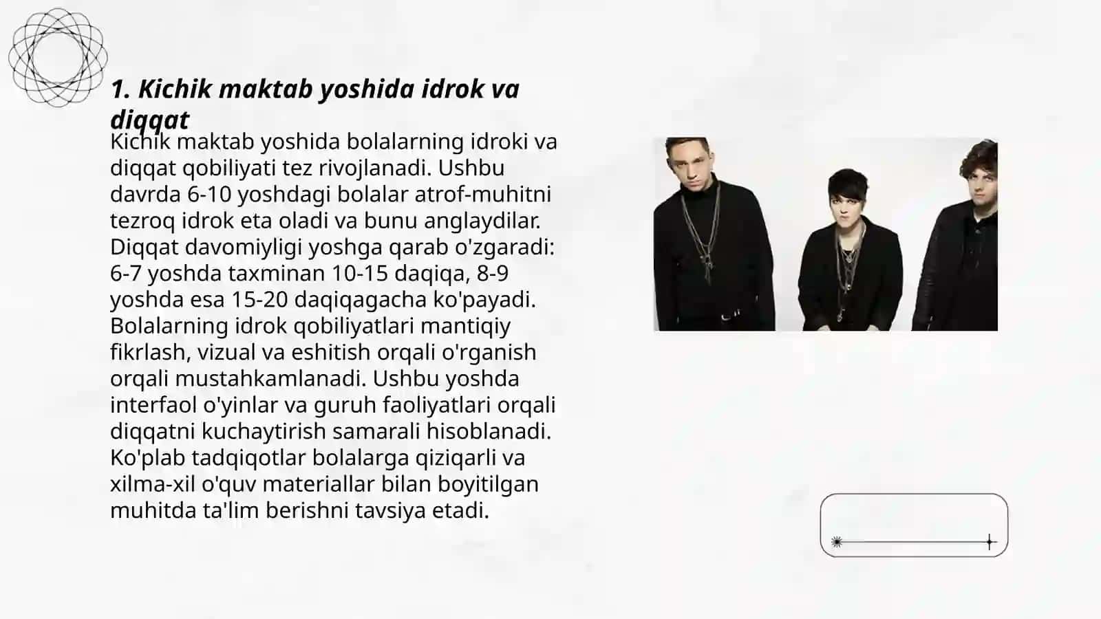 Kichik maktab yosh davrida psixik rivojlanish xususiyatlari 3