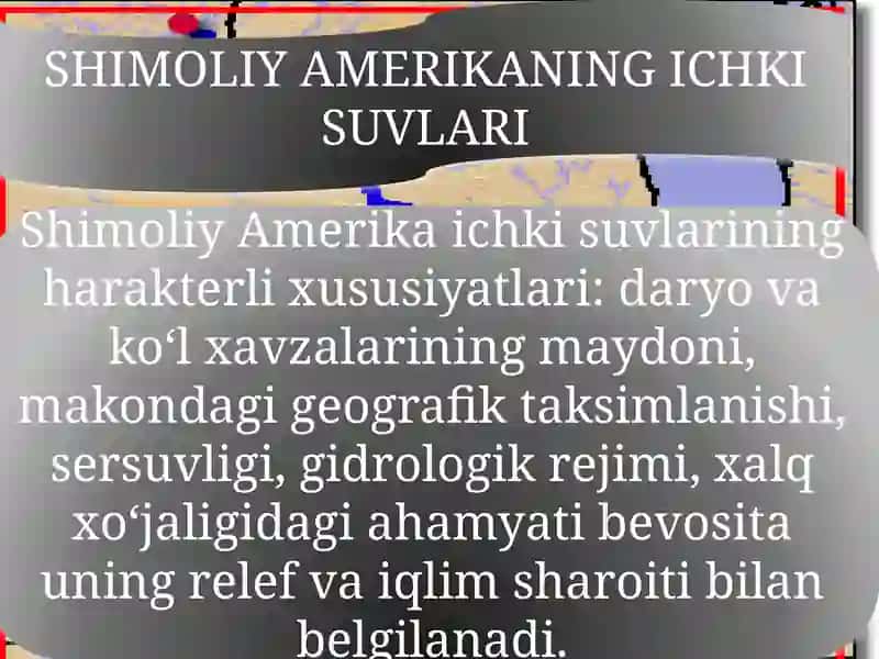 SHIMOLIY AMERIKA DARYOLARINING QUYILISH HAVZALARI 3