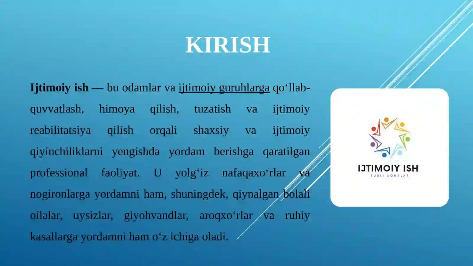 Ijtimoiy ish amaliyotida diskirinimatsiya qilmaslik tamoyili 3