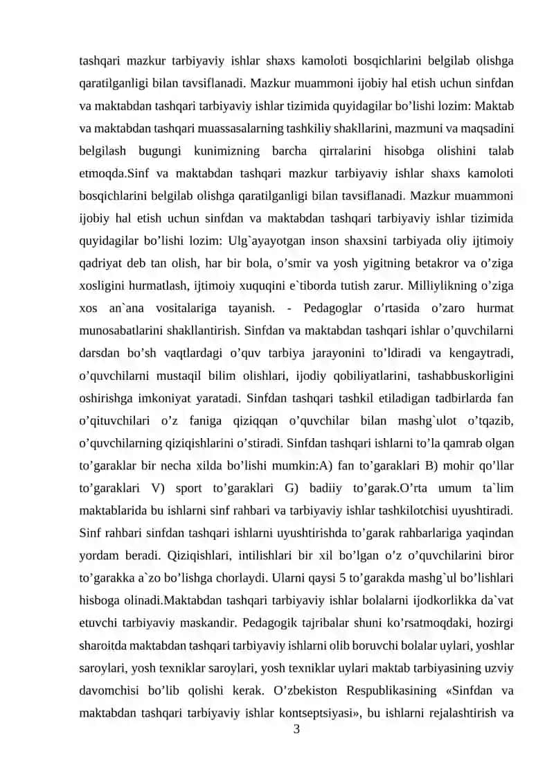 Kurs ishining dolzarbligi O‘zbekiston Respublikasi Qomusi 3