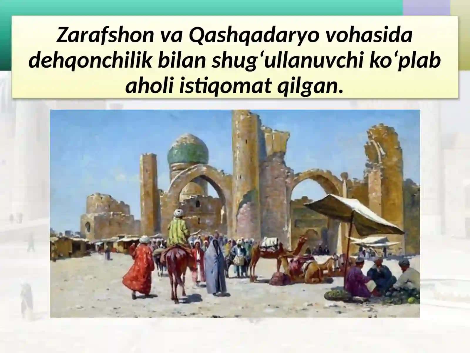 O‘zbekiston hududidagi ilk davlatlar 3