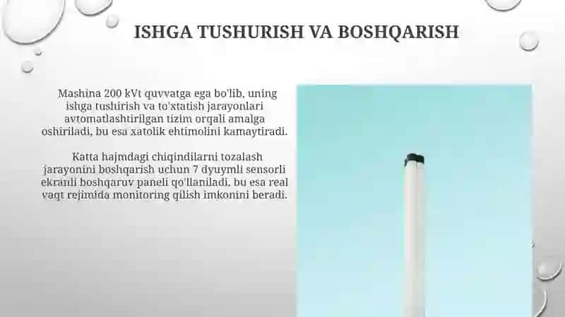 CHX-3M2 rusumlli paxtani yirik ifloslikllardan tozaluvchi mashina 3