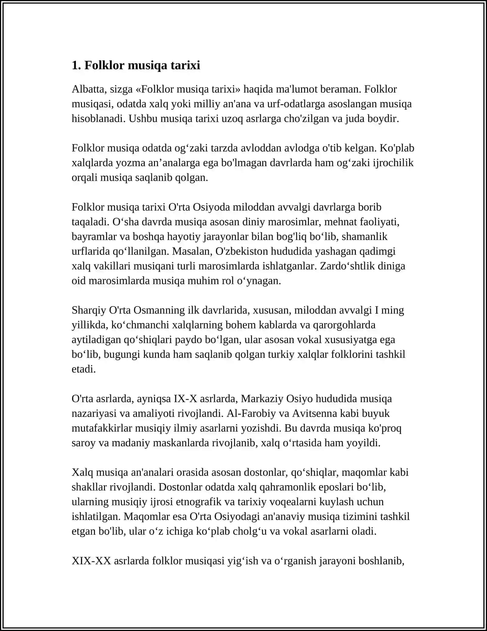 FOLKLOR MUSIQASI HAQIDA TUSHUNCHA 3
