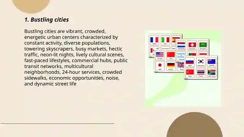 Bustling cities 3