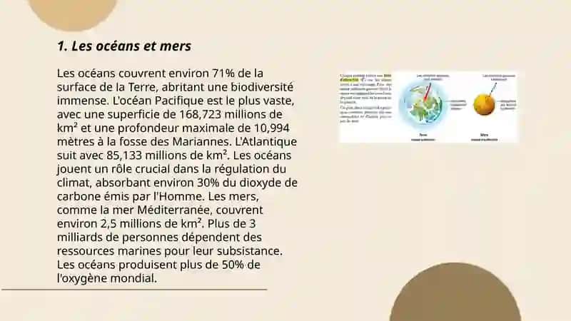 Les océans et mers 3