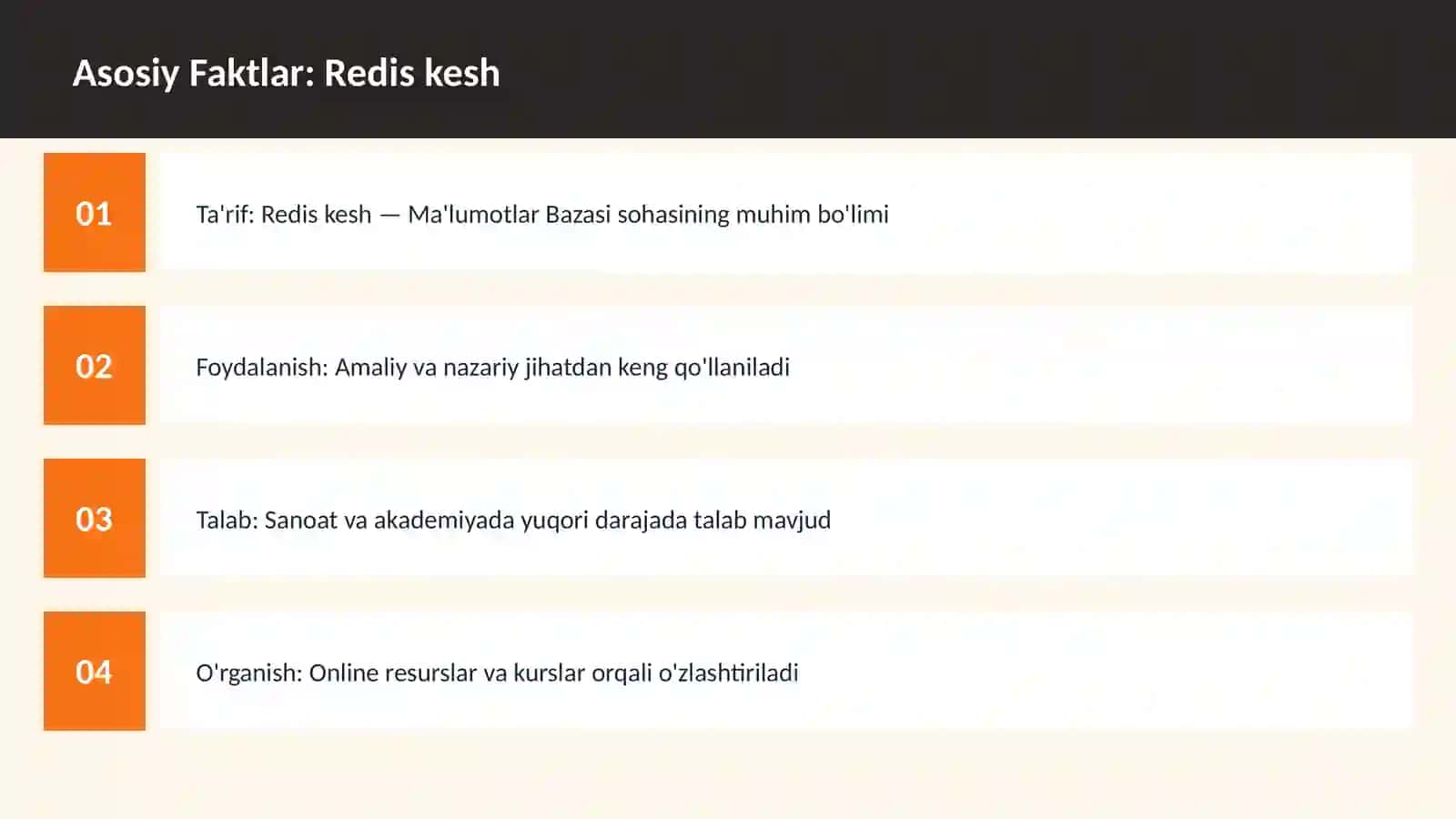 Redis kesh 3