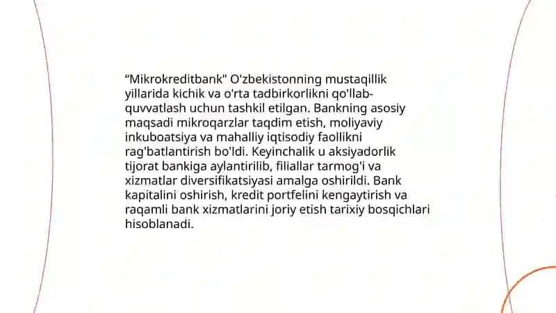 "Mikrokreditbank" aksiyadirlik tijorat banki 3