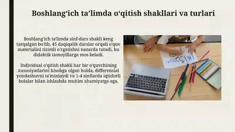 Boshlang'ichta'limdao'qitishshakllarivaturlari 3