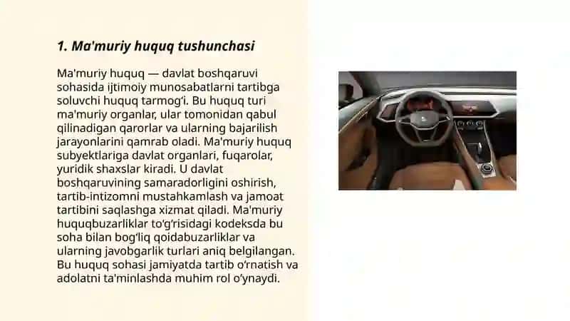 Ma'muriy huquq tushunchasi 3
