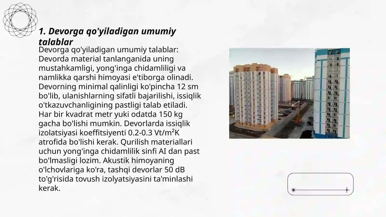 Devor turlari va ularga qoyilgan asosiy talablar 3