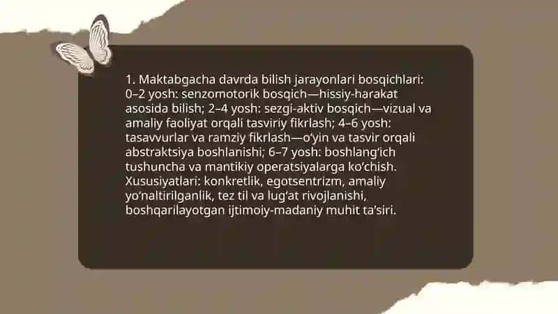 Maktabgacha tarbiya davrida bilish jarayonlari va nutqning rivojlanish qonuniyatlari 3