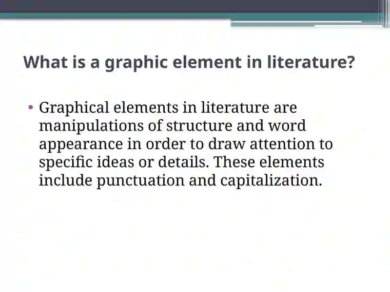 Graphics in poetry 3