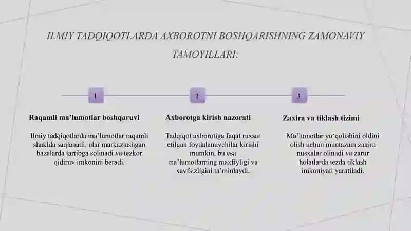 Ilmiy tadqiqotda axborot va axborot xavfsizligi 3