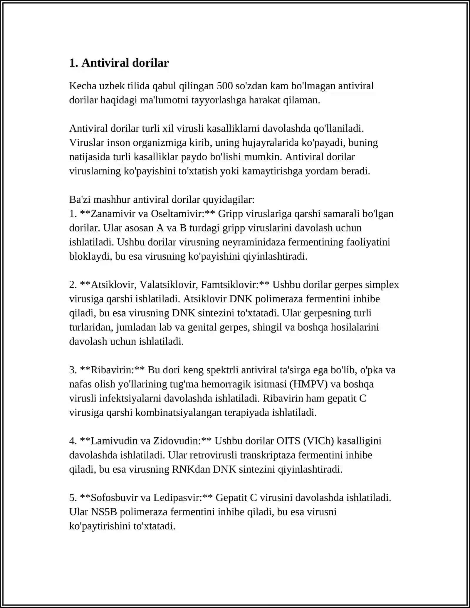 OITS INFEKSIYASIDA QO'LLANILADIGAN VOSITALAR 3