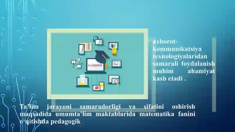 Tarbiya sifatini oshirishda elektron o’quv adabiyotlardan foydalanish 3