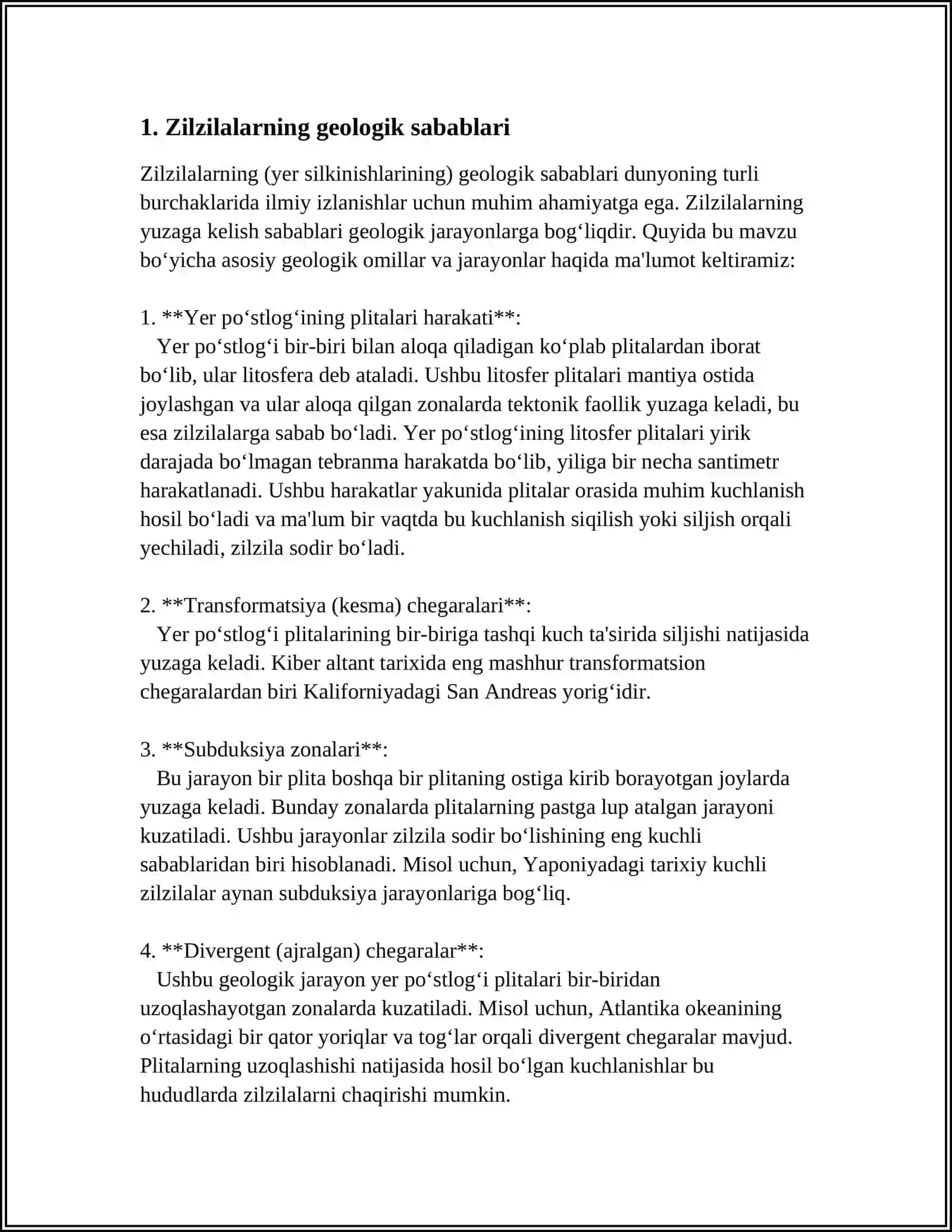 OHIRGI YILLARDA DUNYODAGI KUCHLI ZILZILALAR OQIBATLARINING TAHLILI 3