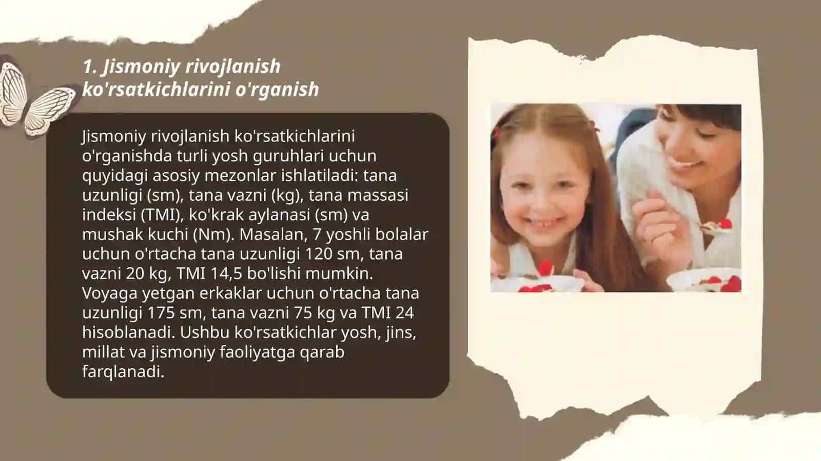 Bolalar va o'smirlar salomatlik holatini xarakterlovchi ko'rsatkichlarni o'rganish usullari 3