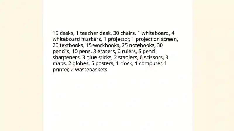 My classroom 3