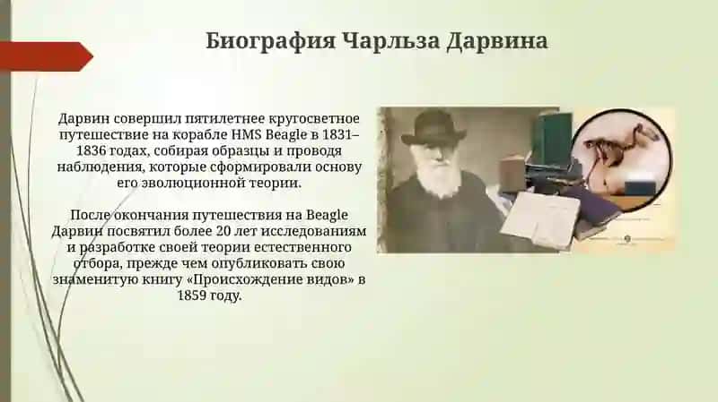 Ученый биолог Чарльз Дарвин (1809–1882) и его вклад в медецину 3