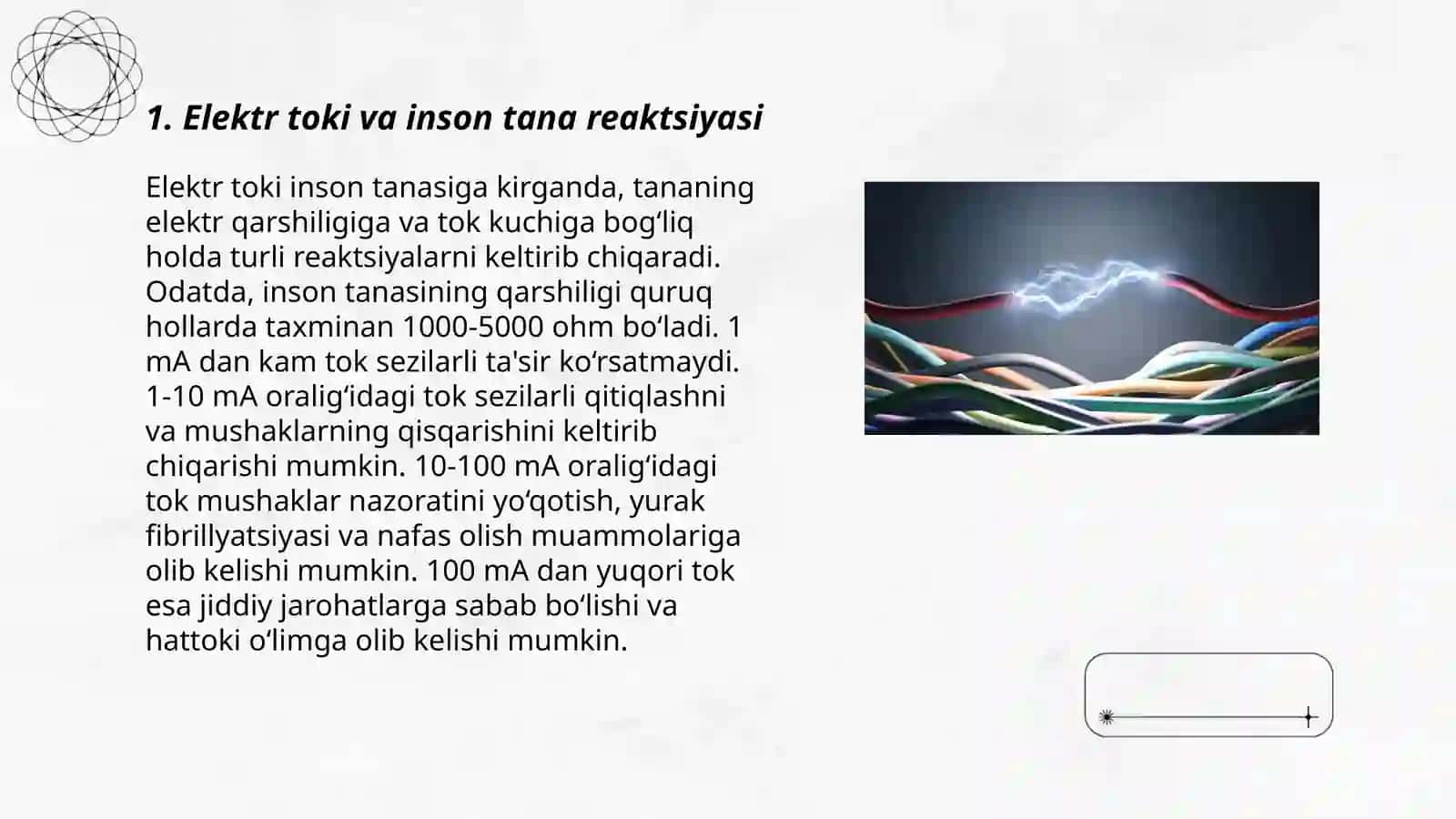 Tibbiyotda elektr xavfsizligi 3