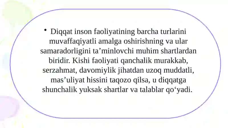 DIQQAT XOTIRA SIFATINI TA’MINLOVCHI MUHIM OMIL SIFATIDA 3
