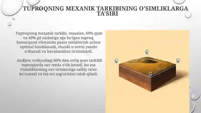 Tuproqning mexanik tarkibi 3
