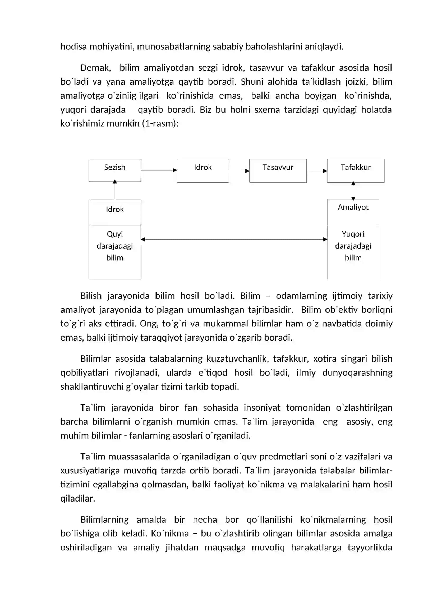 3-MАVZU: DIDАKTIKА: АSОSIY TUSHUNCHА VА TАMОYILLАR. ZАMОNАVIY TА`LIM MАZMUNI 3