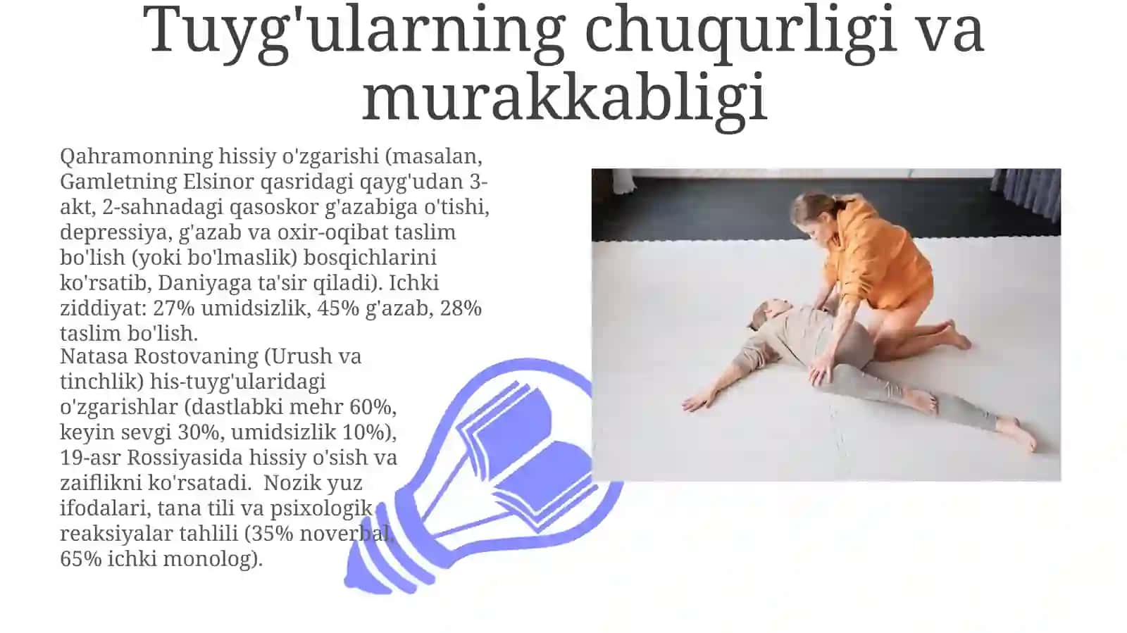 Hissiy nozikliklarni tushunish 3
