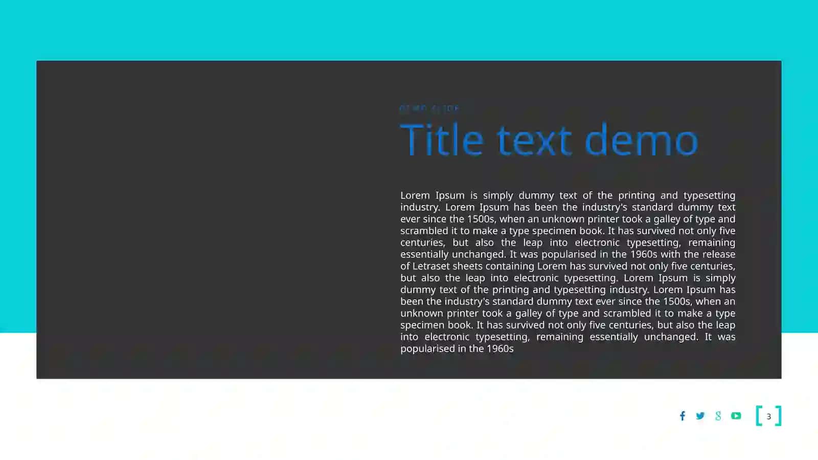 Premium KeyNote Template 3