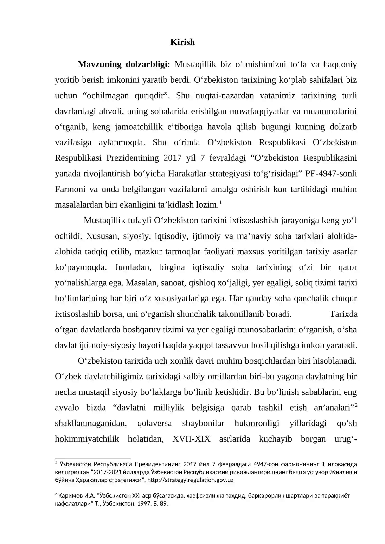 O‘rta Osiyo xonliklarida davlat boshqaruvi va yer egaligi munosabatlari 3