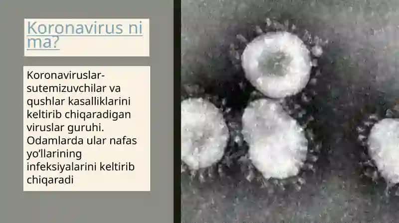 Koronavirusni davolash usullari 3
