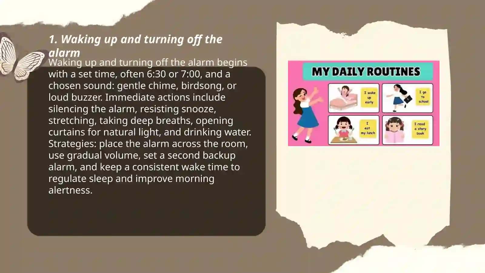 My daily routine 3