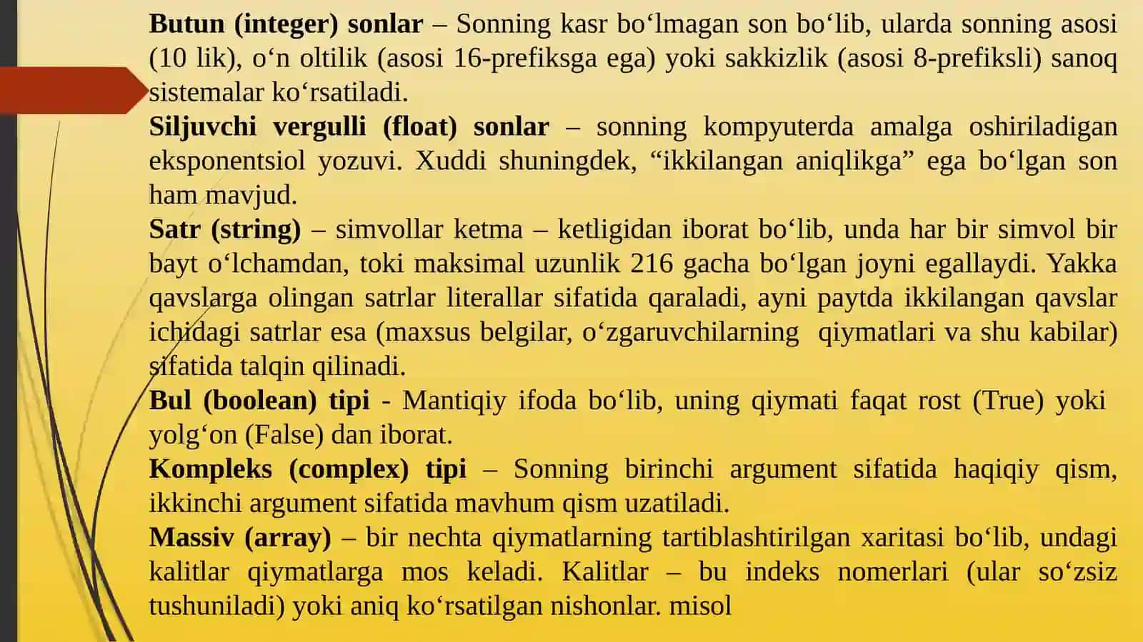 Python da matematik funksiyalar, pythonda arifmetik, mantiqiy operatorlar va ularning tadbiqi 3