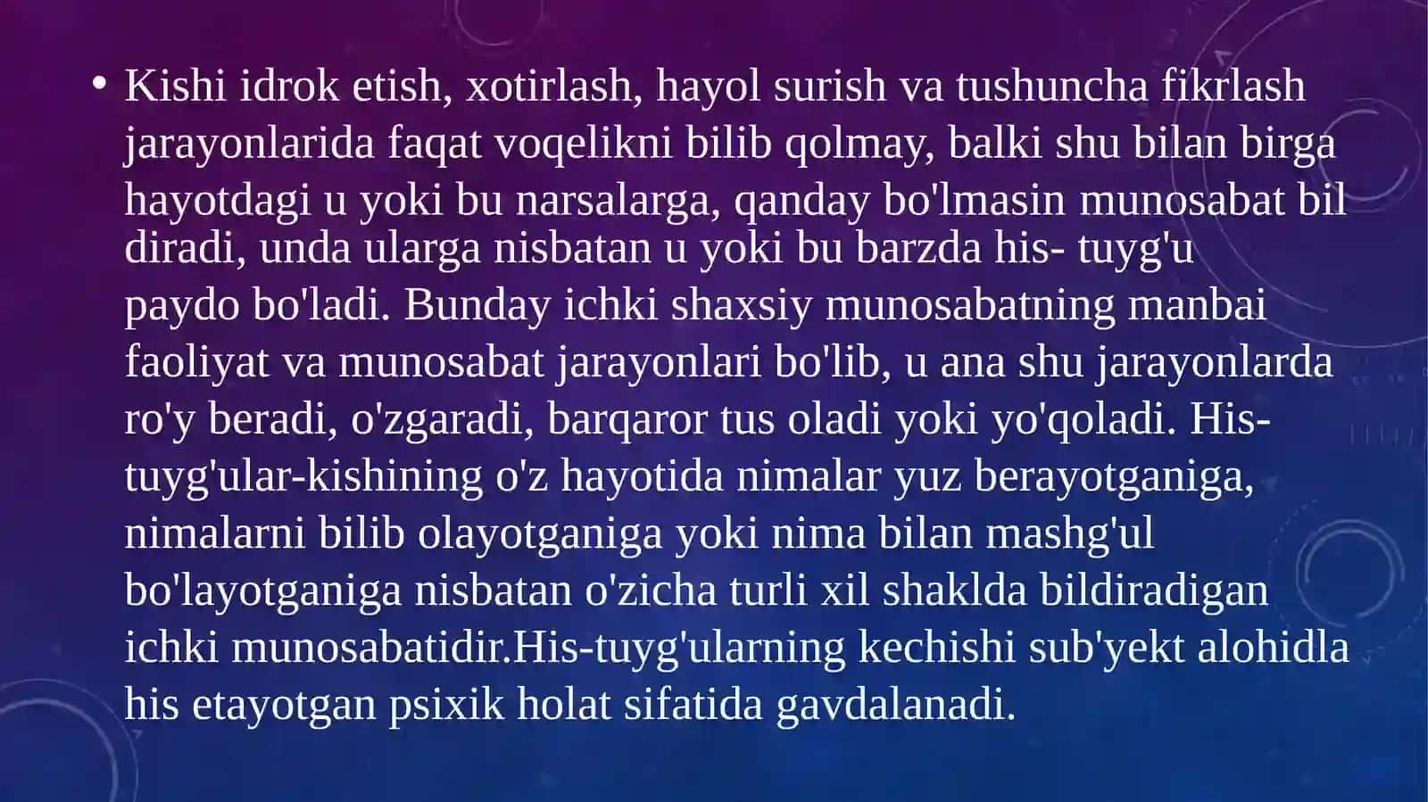 Shaxsning hissiy-irodaviy sohasi 3
