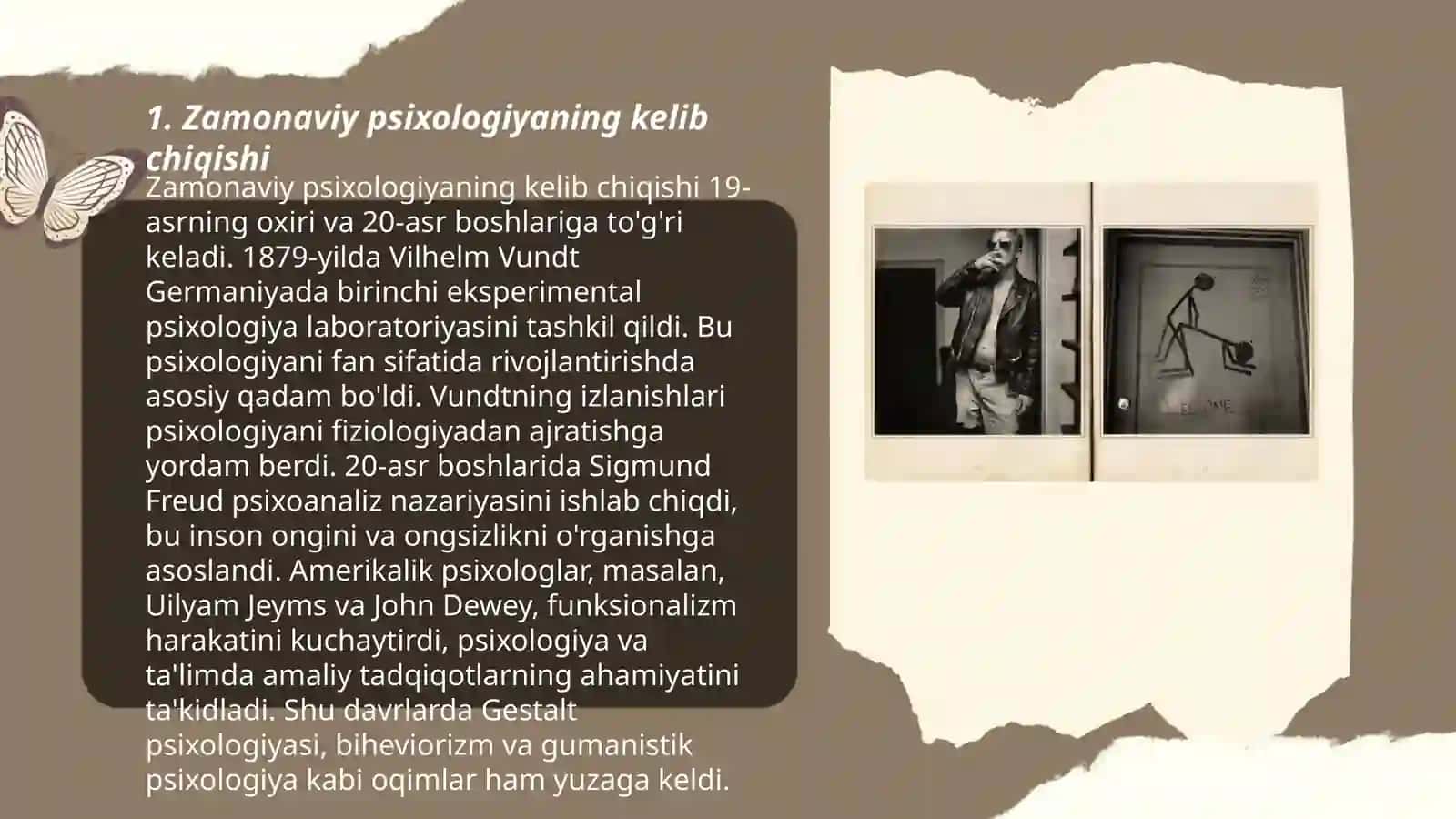 Zamonaviy psixologiya fanining rivojlanish tarixi 3