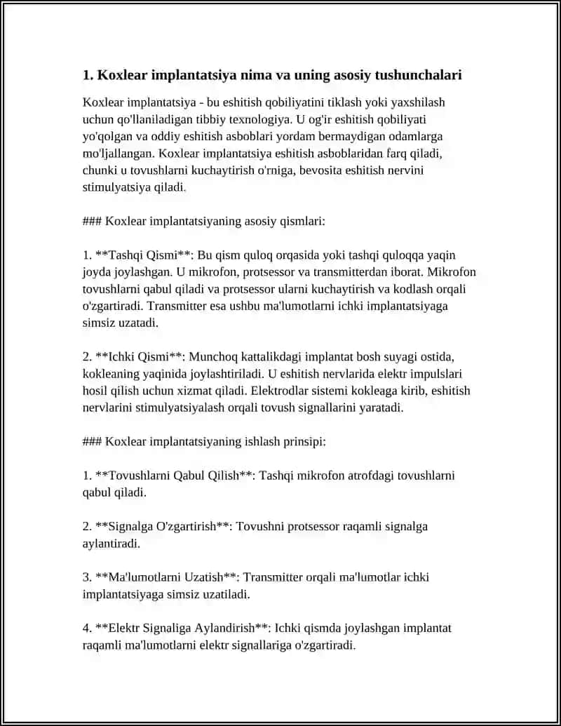 KOXLEAR IMPLANTATSIYA ASOSLARI 3