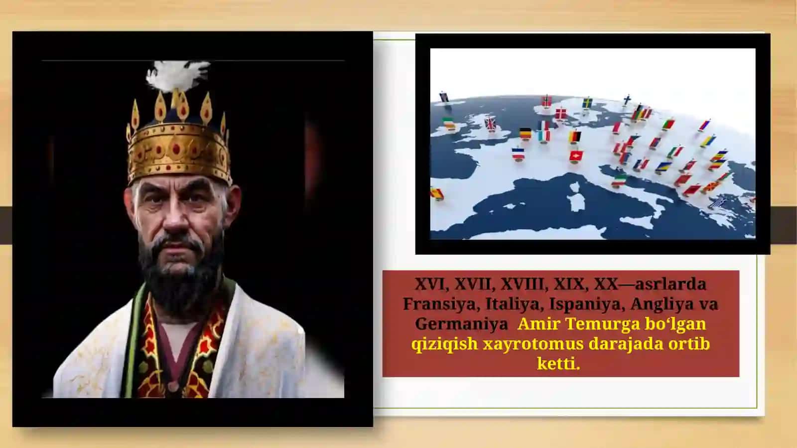 Amir Temur faoliyatining Jahonhamjamiyatitomonidan e’tirof etilishi 3