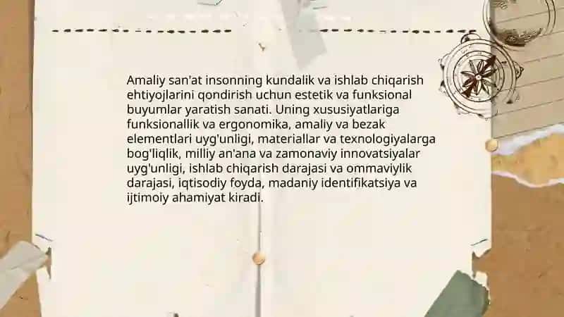 Amaliy san'at va uning turlari 3