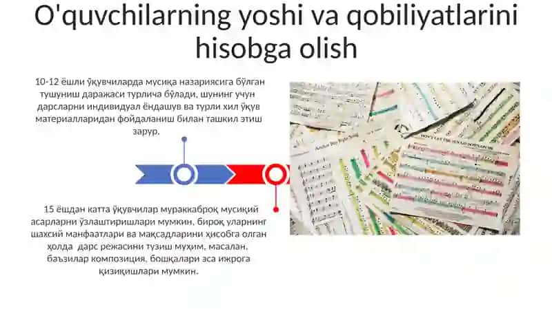 Musiqa mashgʻulotlarini tashkil etishda yuzaga keladigan muammolar 3