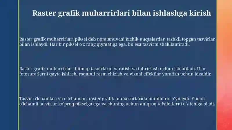 Rastrli grafik muharrir dasturlari 3